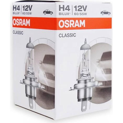 Bombilla halógena Osram Classic H4 12V 60/55 P43T (1/2)
