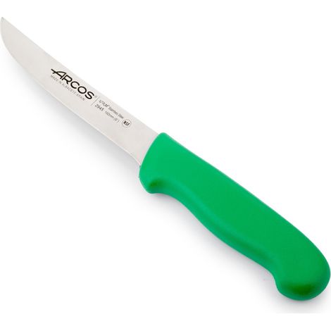 Cuchillo Deshuesador Arcos Colour - Prof  294521  de acero inoxidable Nitrum y mango ergonómico de Polipropileno de color VERDE y hoja de 16 cm, funda display (1/5)