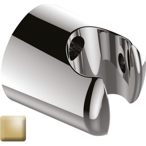 Support mural ABS fixe pour douchette or - BOSSINI C03000021 (1/2)