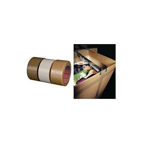 Ruban d'emballage Tesa 4124 PVC 75 mm 66 m