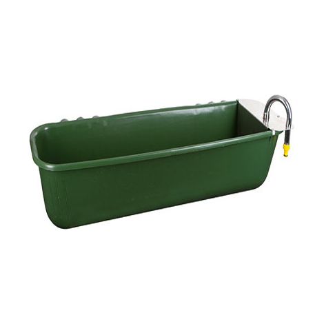 Mangeoire longue avec robinet flotteur
