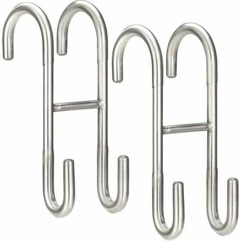 Lot de 2 léger crochet mural cabine de douche . crochets de porte de douche pour salle de bains en verre (1/5)