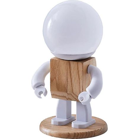 Lampe de table robot nordique moderne à LED pour enfants et bébés (1/5)