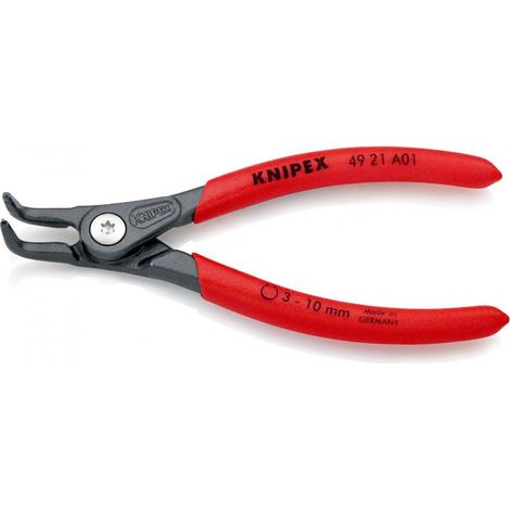 Pinza per circlip esterni 3-10, a becco Knipex