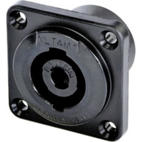 Neutrik NLT4MPXX-BAG Lautsprecher-Steckverbinder Stecker, gerade Polzahl: 4 Schwarz 1 St.