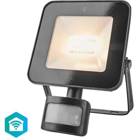 Nedis Proyector LED Inteligente Negro 20 W Exterior