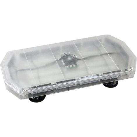 LED Rundumlicht Warnleuchte Balken 48 x 2W 15 Blitzmodi 12V Blitzlampe Lightbar