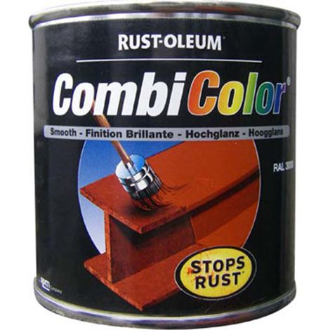 Peinture fer CombiColor Original RAL 7001 Gris argent brillant 250ml RUST-OLEUM (1/2)