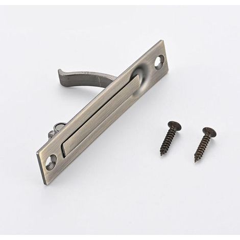 Poignée de porte coulissante escamotable,10 cm, Poignées à bords cachés,montage encastré(1,Bronze) (1/4)