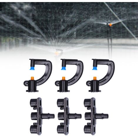 GType ABS 5,5 cm Sprühdüse für Mikrosprinkler-Bewässerung, 20 Stück, für Garten und Gewächshaus (1/5)