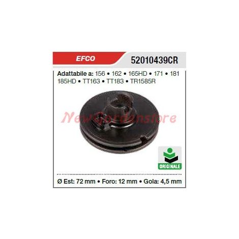 Polea de arranque motosierra EFCO 156 162 Sierra ingletadora 165HD TT163 183 52010439CR