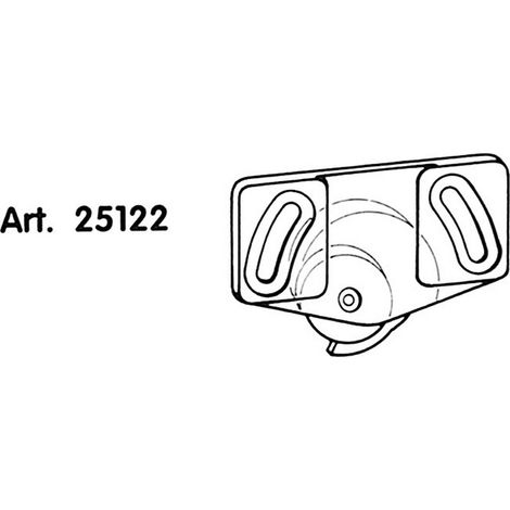 Carrello Inferiore Scorrevole Regolabile - C 0038 - 50 Pz (1/2)