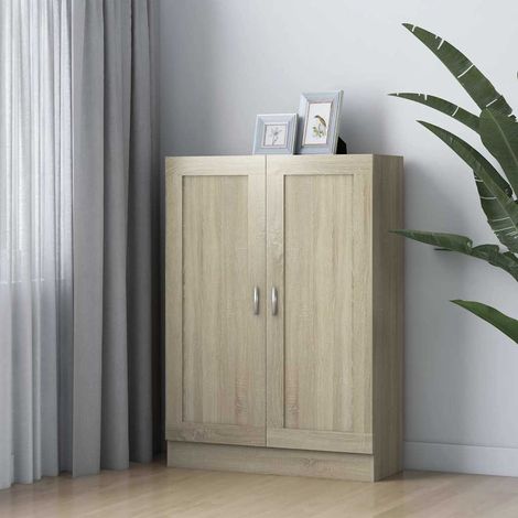 vidaXL Libreria Rovere Sonoma 82,5x30,5x115 cm in Legno
