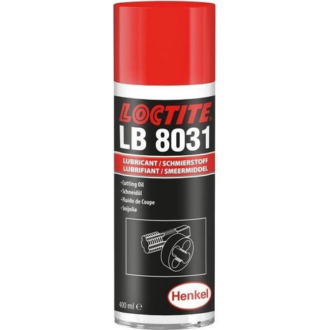 LOCTITE spray aceite de corte loctite lb 8031 400ml , 0UNIDADES