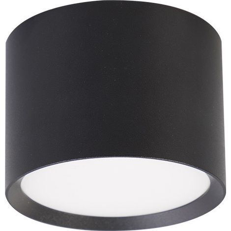 Spot plafond Kendal noir rond Ø8,2cm GX53 LightPrestige (1/3)
