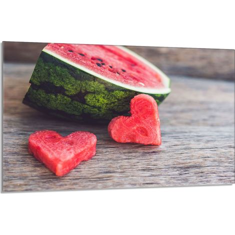 Glas-Herdplattenschutz 80x52 Wassermelone (1/5)