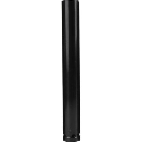 Douille hexagonale en acier au carbone phosphaté noir, rallonge de 200 mm pour perceuses électriques, 19 mm (1/5)