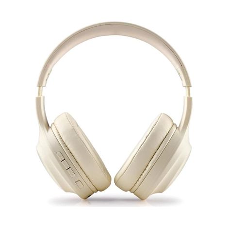 Auriculares Inalámbricos NGS Artica Glacier/ con Micrófono/ Bluetooth/ Beiges