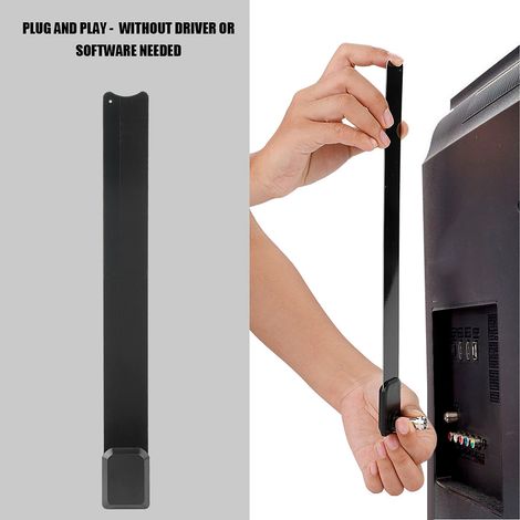 Antenne TV Key 480p‑1080p HD, signal TV numérique, plus de 100 chaînes TV gratuites