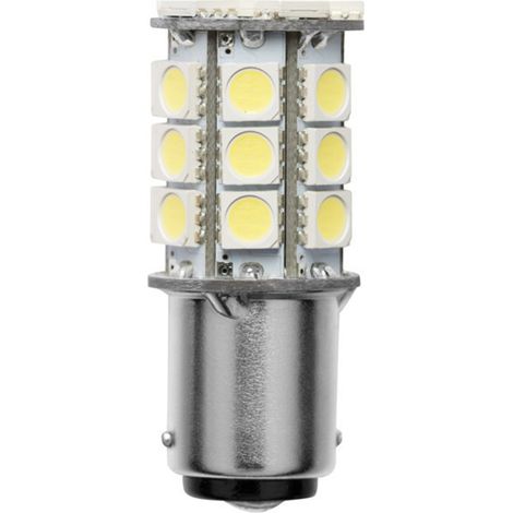 Barthelme 52143015 LED-Signalleuchte Tageslichtweiß   BA15d 10 V/DC, 30 V/DC, 10 V/AC, 18 V/AC     3