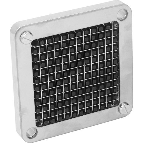 Lame de coupe pour frites commerciale en acier inoxydable, accessoire de machine à découper les pommes de terre manuelle, compatible concombre aubergine carotte, 6 mm (1/5)