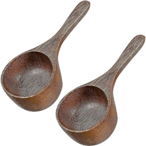 Cuillères Ladell, louches en bois, boîtes, cuillère à café, cuillère à soupe multifonction en bois, cuillère VIE (1/3)