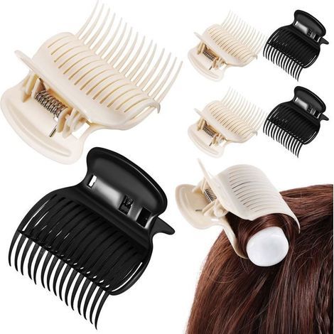 Set di 12 mollette riscaldate di ricambio per arricciacapelli, strumenti per lo styling dei capelli per donne e ragazze (1/5)