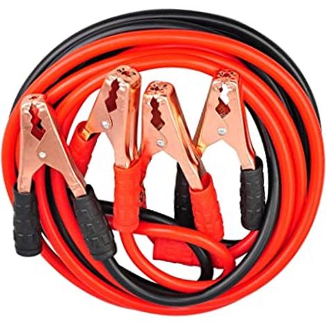 Dapetz ® 2 Meter 1200amp JUMP Leads Booster Cables Thick 2 Meter 1200amp JUMP Leads Booster Cables Thick and stronger Cable Car Van Truck Petrol Diesel Car (1/5)
