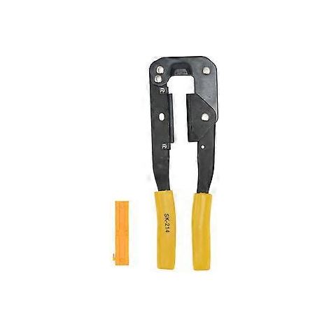 Pince à sertir SK214 pour câbles plats en acier à haute teneur en carbone avec porte-électrodes