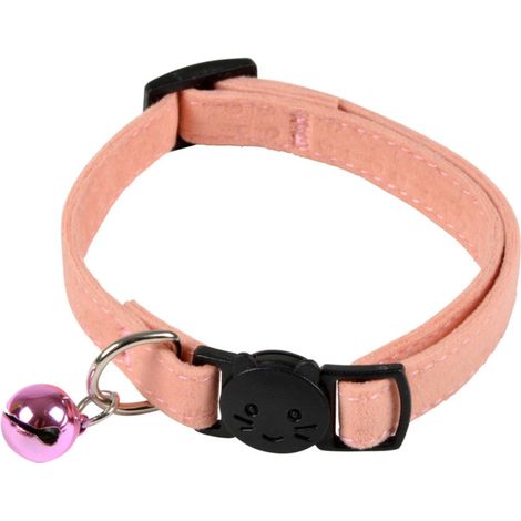 Collier Anti-Étranglement pour Chat "Boho" 30cm Rose (1/2)