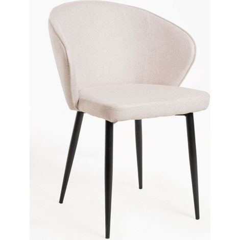 Sillas Comedor - Silla Zalva Tela - Beige (1/5)