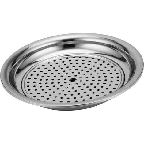 Ensemble de 2 bacs d'égouttage en acier inoxydable (1/5)