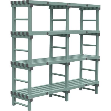 Rayonnage Euro 1800mm x 500mm - 1800 x 500 x 1750 mm - JACKSTACK BY REA