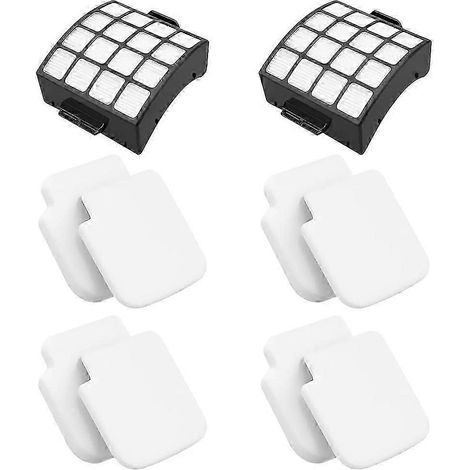 Filtres de rechange compatibles avec les aspirateurs AZ3002, AZ3000, AZ3000W et Stratos DuoClean Fins, ainsi qu'avec les aspirateurs verticaux Stratos. (1/5)
