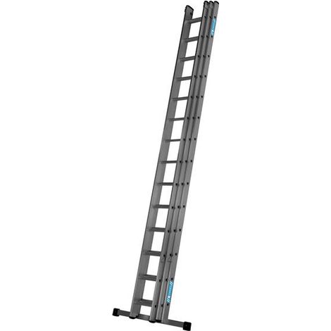 Zarges 4131426 Everest D-Rung Extension Ladder 3-Part 3 x 14 ZAR4131426