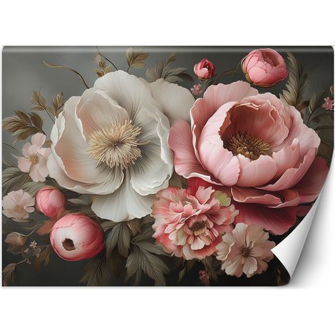 Fototapete Natur Laubblumen Rosa 150x105 cm (1/5)