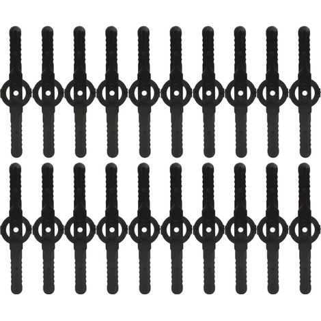 Lame de Tondeuse en Plastique ABS Universelle – 20 Pièces, 14 cm, Haute Efficacité (1/5)