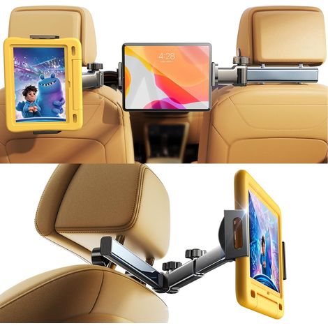 Support pour tablette de voiture, indispensable pour les voyages en voiture, siège arrière enfant (1/5)