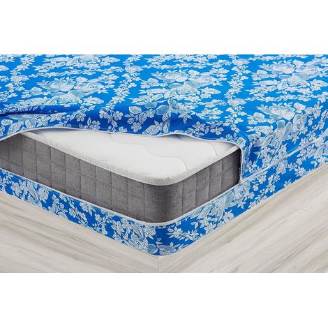 Degrees Home Alba – Housse de matelas – Protège-matelas de 80 cm – Housse zippée – Protecteur anti-acariens – 100 % polyester – Lavable (1/5)