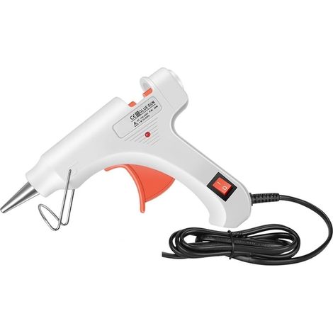 Pistolet à Colle Chaude Thermofusible Avec 7x100mm Bâtons De 20W (1/5)