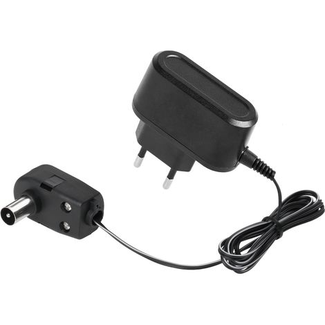 Fuente de alimentación para antena electrónica 12V 1.2W 100-240V 1m