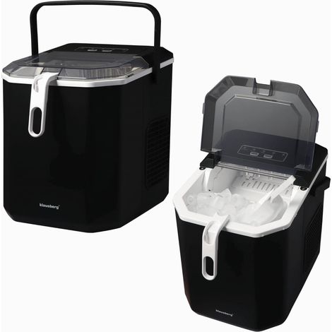 Automatischer Eiswürfelbereiter 1,2L 0,6kg 100W LED KLAUSBERG KB-7883