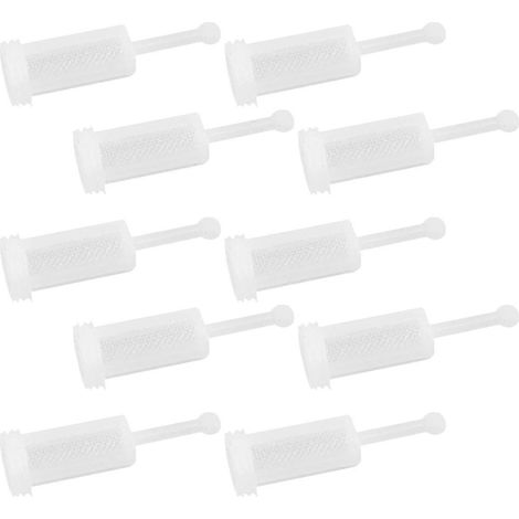 10 pots de filtre en plastique de type type, diamètre 11 mm -- (1/5)