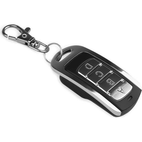1 télécommande porte de garage, multi-fréquence 280–868 MHz, compatible 315/433/433,92/433,42 MHz, pour portes sectionnelles et basculantes