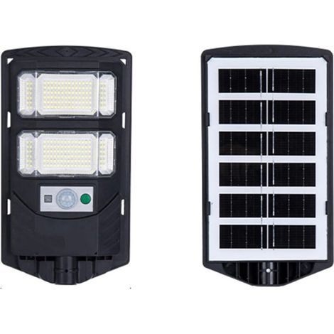 Lampadaire solaire étanche 200 W - Idéal pour les travaux extérieurs, l'éclairage de tentes et les voyages en camping-car - 1 pièce (1/5)