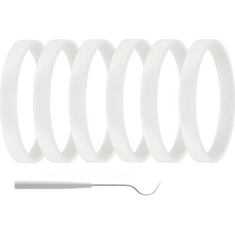 Packung mit 6 Ersatzdichtungen für Mixer, 10 cm (3,94 Zoll) O-Ring, Farbe nach Wahl. (1/5)