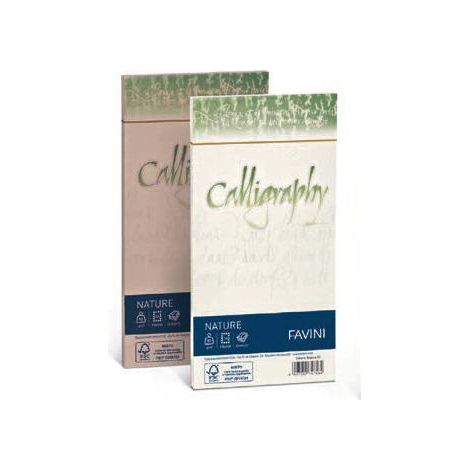 Favini Nature Calligraphy sobre DL (110 x 220 mm) Gris 25 pieza(s) (1/2)