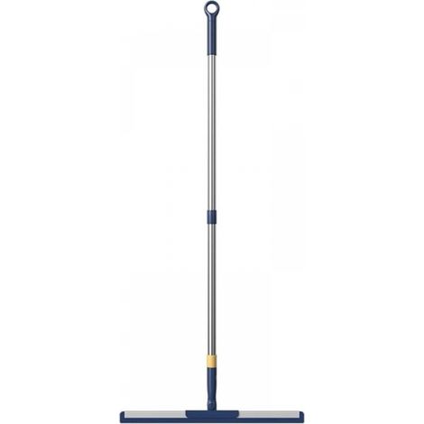 Balai racleur multifonctionnel en silicone rétractable Magic Glass Cleanser Balai adapté (38 cm bleu) (1/5)