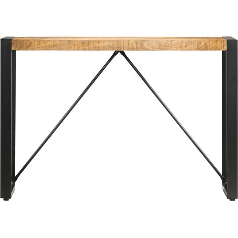 Table console,Table d'appoint,Bout de canapé 110x35x76 cm Bois de manguier massif CFW32726 (1/5)