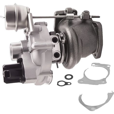 Turbocompresor, aleación de aluminio, 12 x 10 x 8 cm, compatible con coches clásicos franceses, motor compacto de 1,6 L, presión de sobrealimentación máxima de 1,4 bar. (1/5)